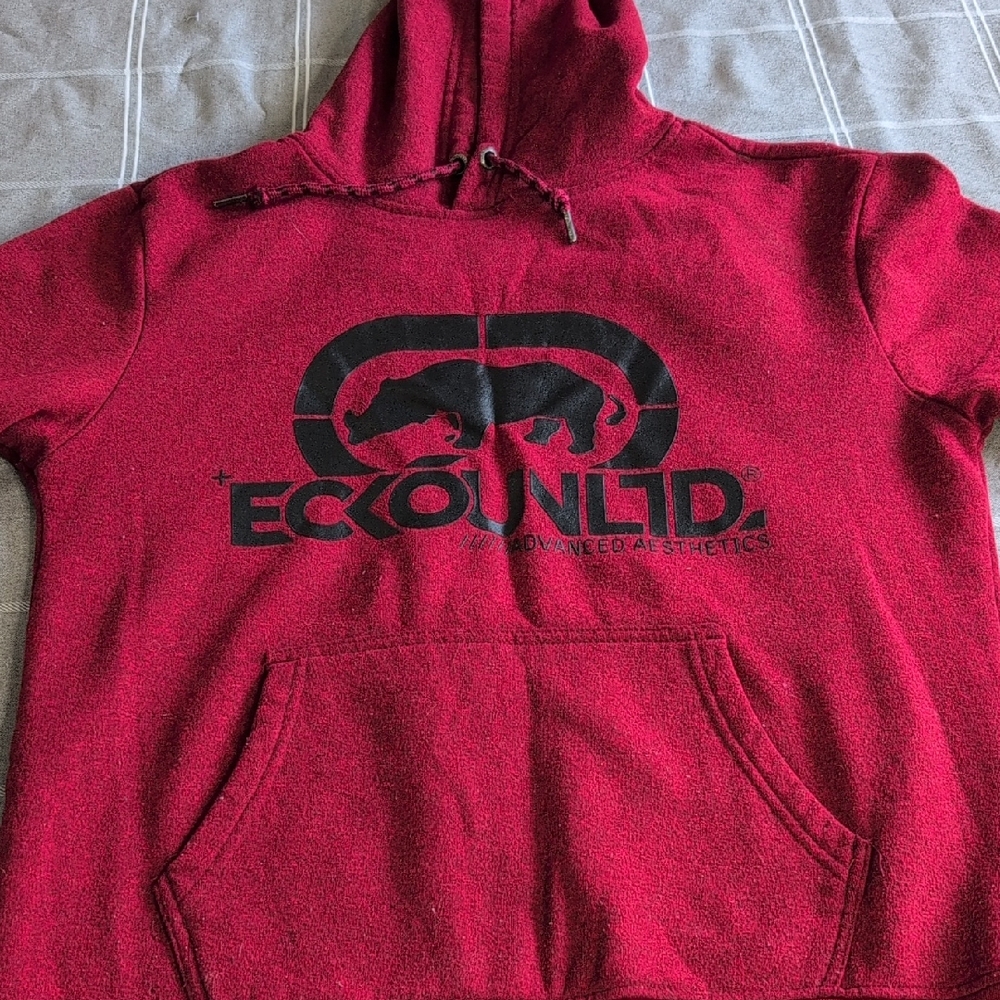 Ecko Unlimited Red Hoodie Sweater